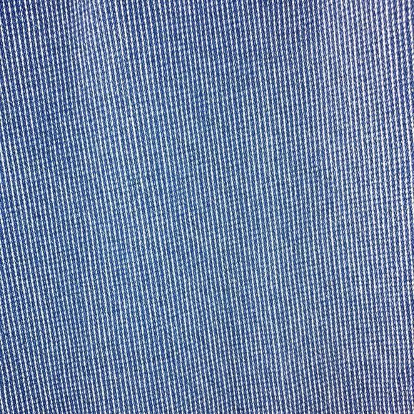 Vintage  Women Sag Harbor Sport 10 Petite Cropped Blue Jeans with White Stripes - Picture 3 of 13